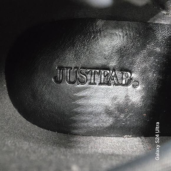 JUSTFAB Reena Over The Knee Boots Gray Faux Suede Women's 8.5 - Picture 10 of 10